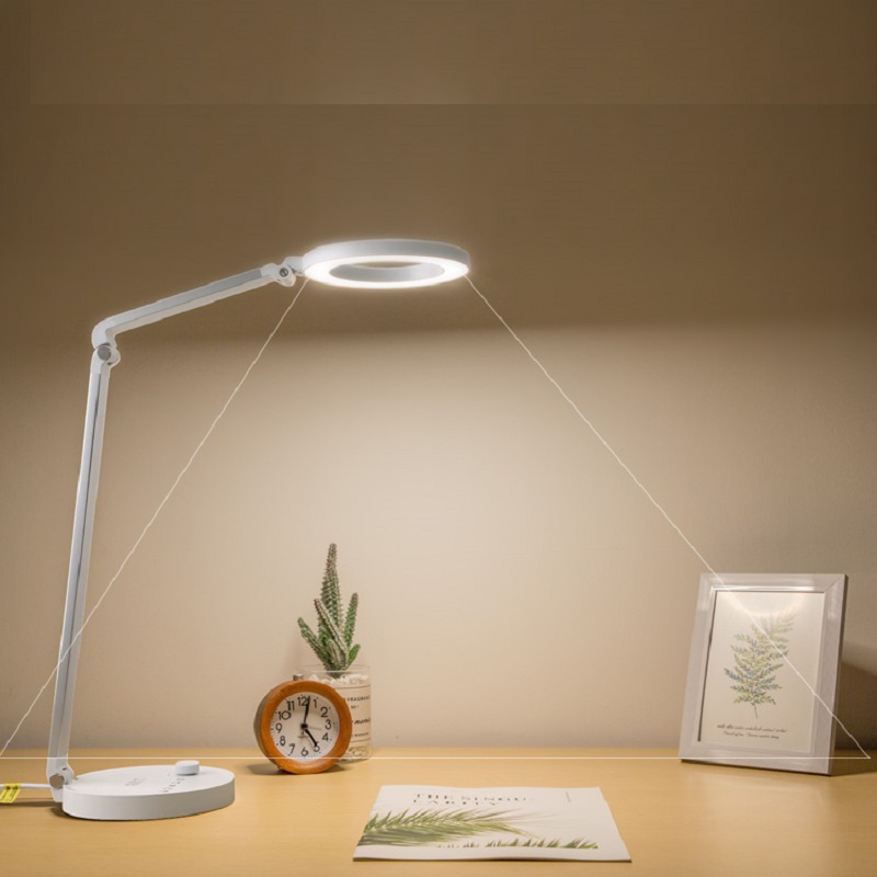 Lampa de birou rotativă și pliabilă 688L cu led usb